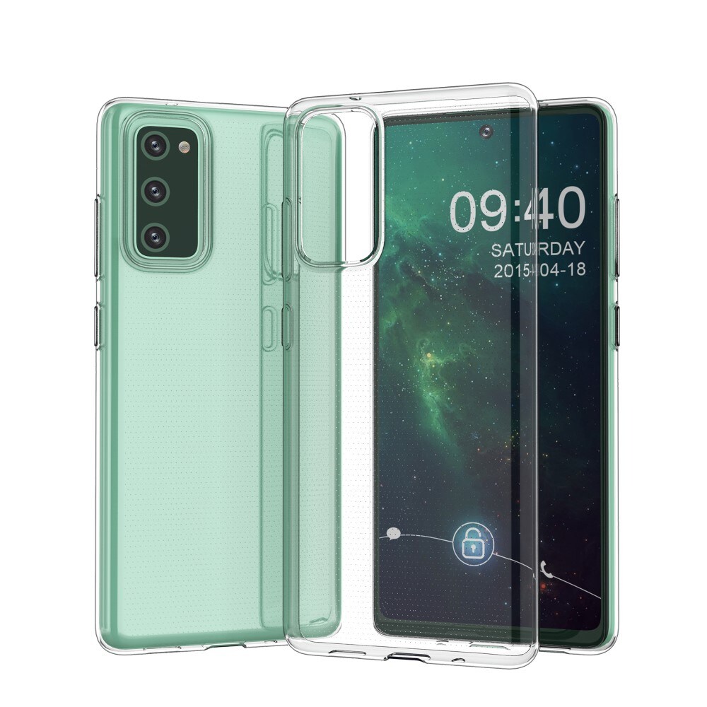 Samsung Galaxy S20 FE Tyndt TPU-cover, Gennemsigtig