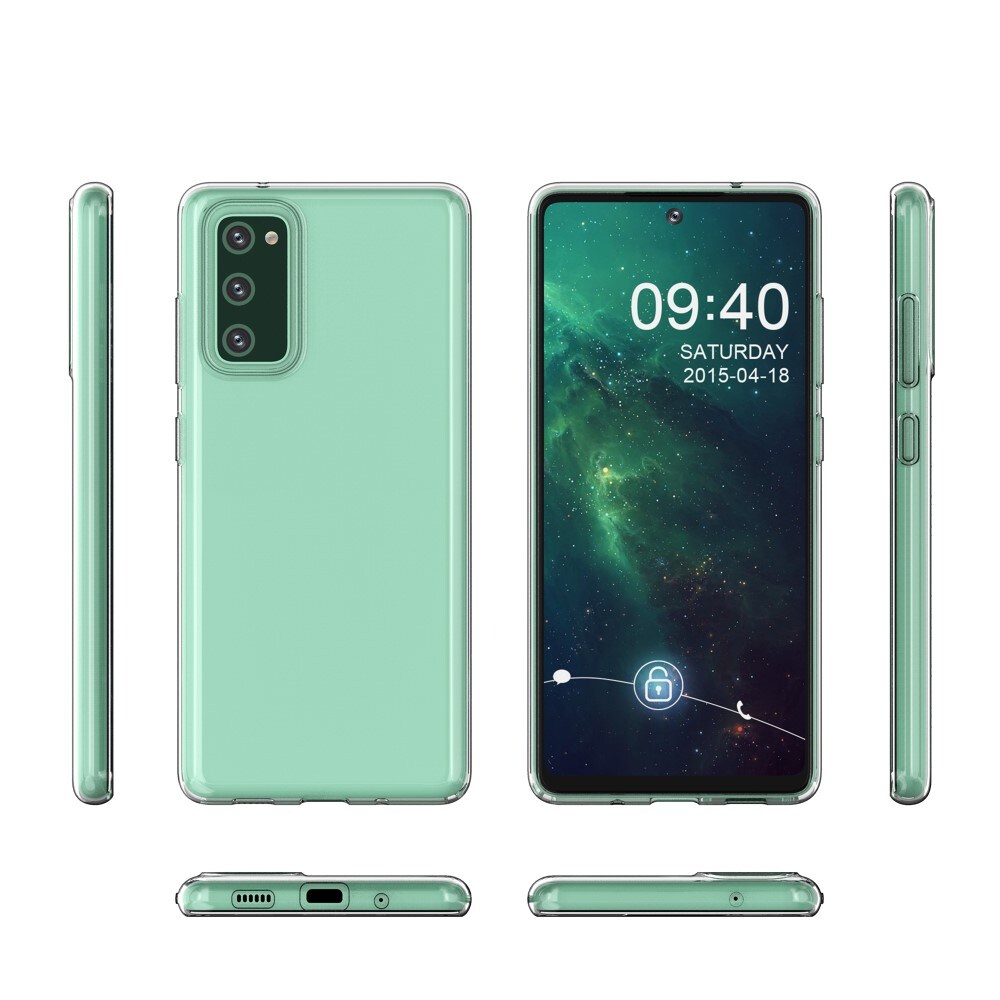 Samsung Galaxy S20 FE Tyndt TPU-cover, Gennemsigtig