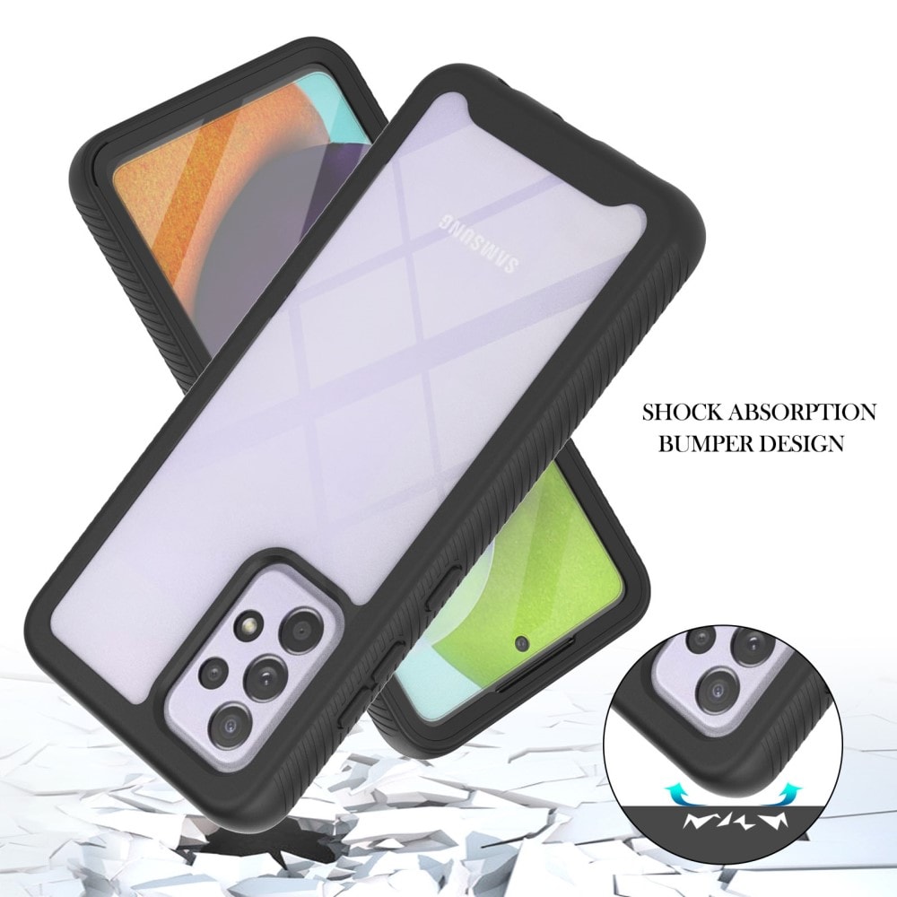 Samsung Galaxy A52 5G Mobilcover Full Protection, Sort