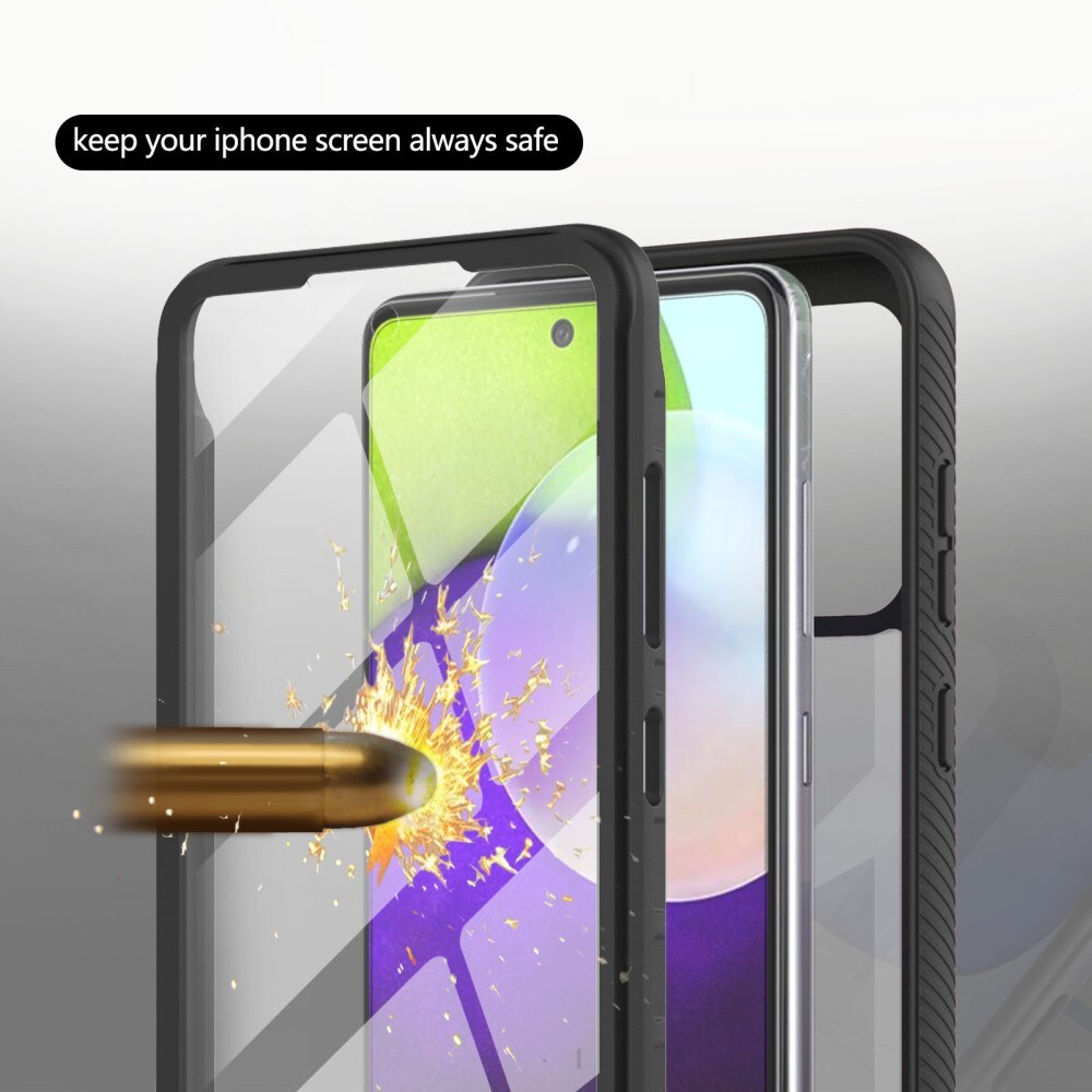 Samsung Galaxy A52 5G Mobilcover Full Protection, Sort