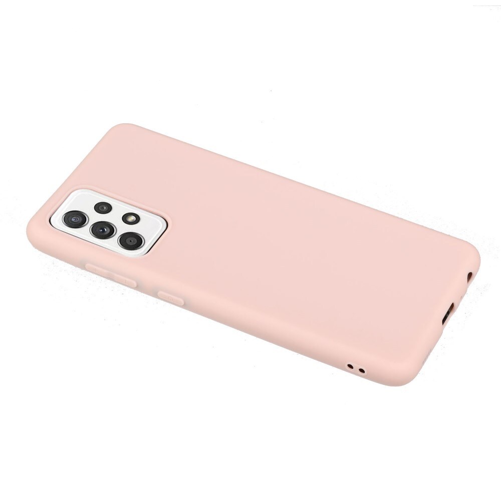 Samsung Galaxy A52 5G Mobilcover i TPU, Lyserød