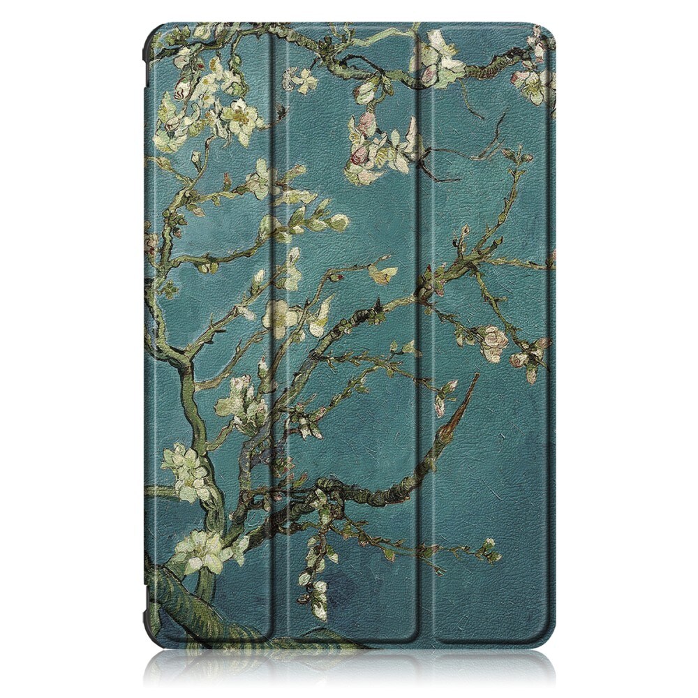 Samsung Galaxy Tab S7 FE Tri-Fold etui, Kirsebærblomster