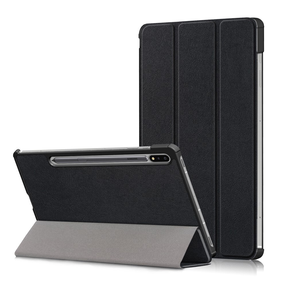 Samsung Galaxy Tab S7 FE Tri-Fold etui, Sort