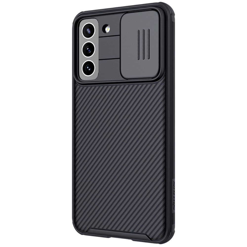 Samsung Galaxy S21 FE Cover med kamerabeskyttelse - CamShield, Sort