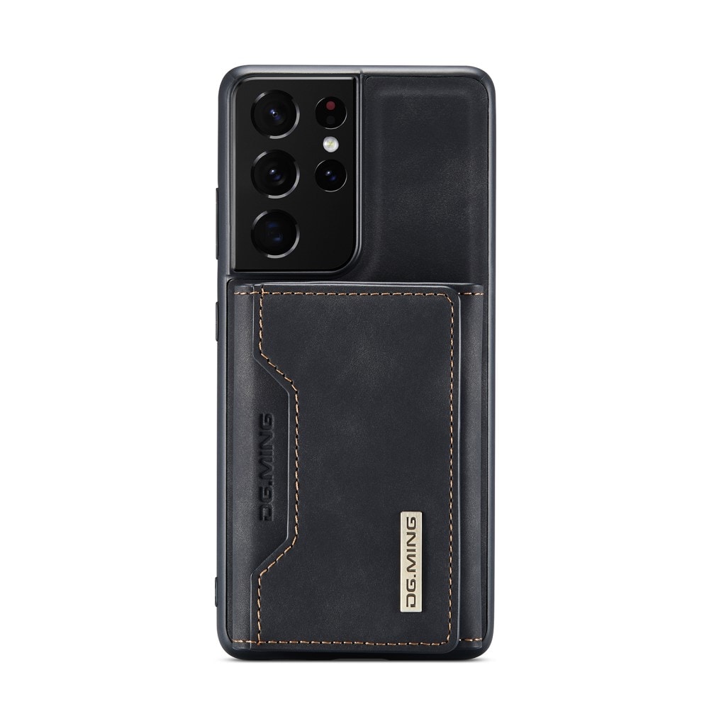 Samsung Galaxy S21 Ultra Cover med aftagelig pung, Sort