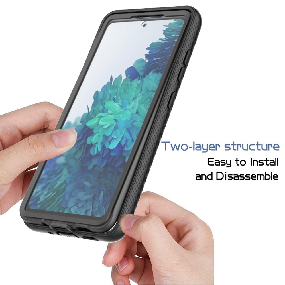 Samsung Galaxy S20 FE Mobilcover Full Protection, Sort