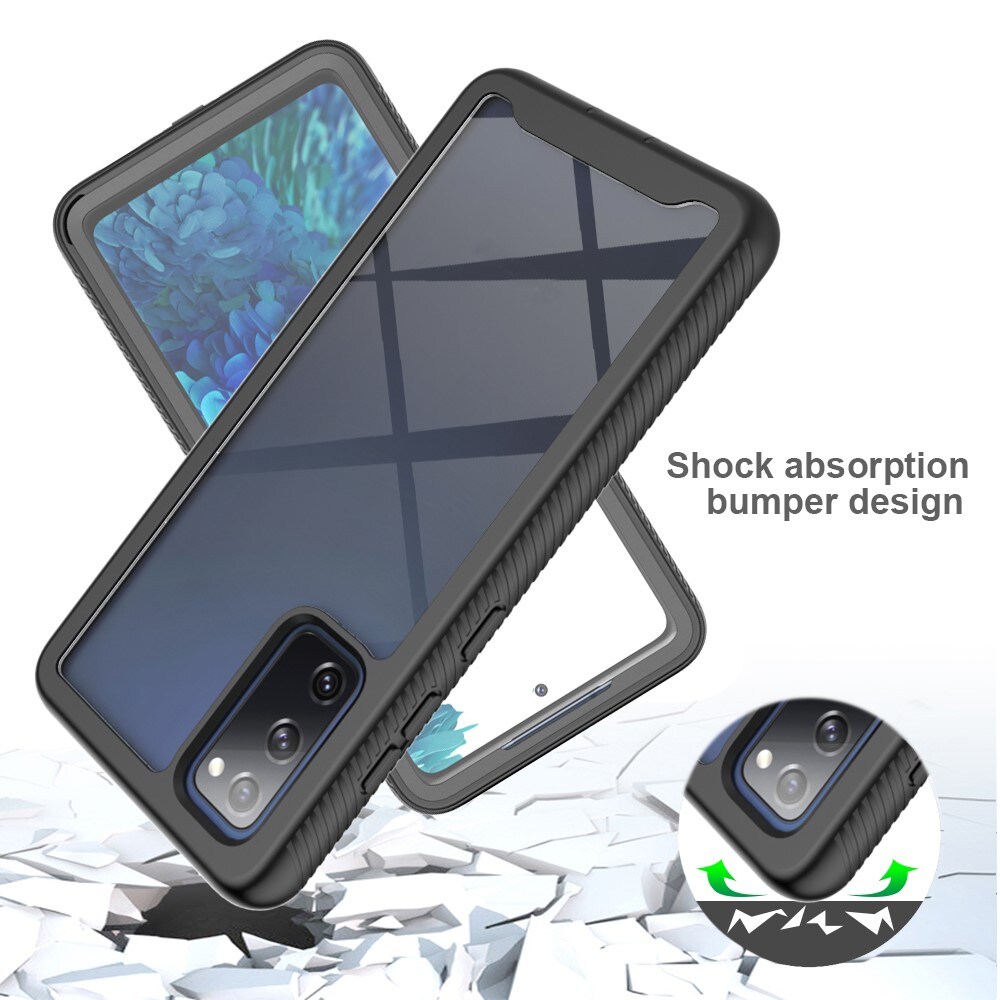 Samsung Galaxy S20 FE Mobilcover Full Protection, Sort
