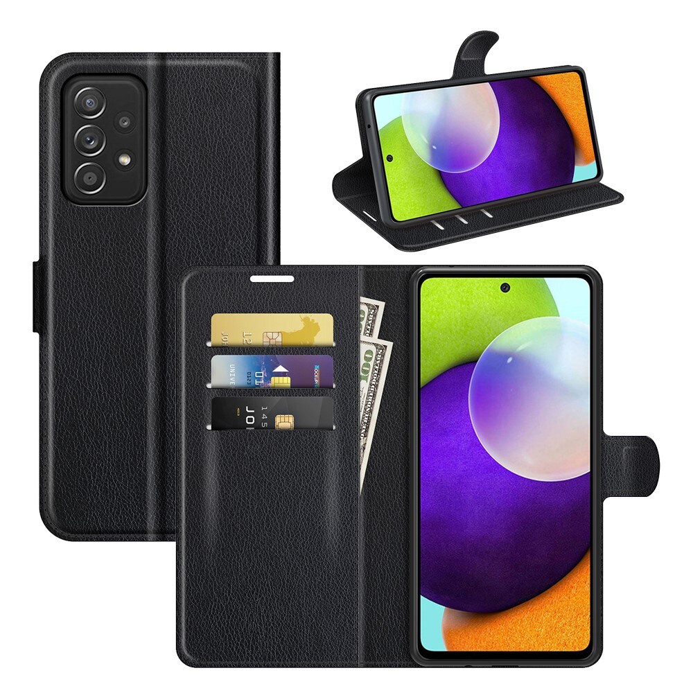 Samsung Galaxy A52 5G Enkelt mobiletui, Sort