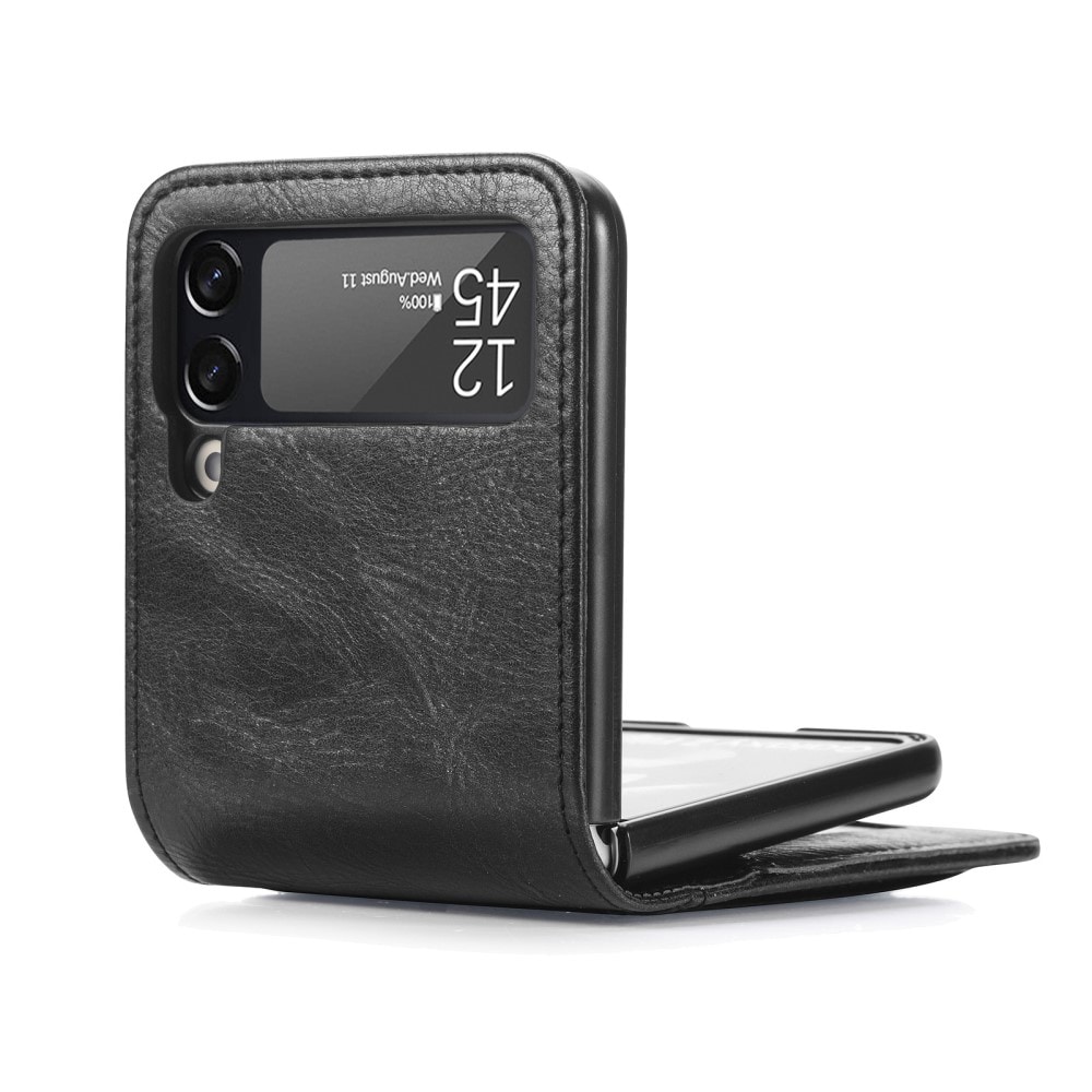 Samsung Galaxy Z Flip 3 Enkelt mobiletui, Sort