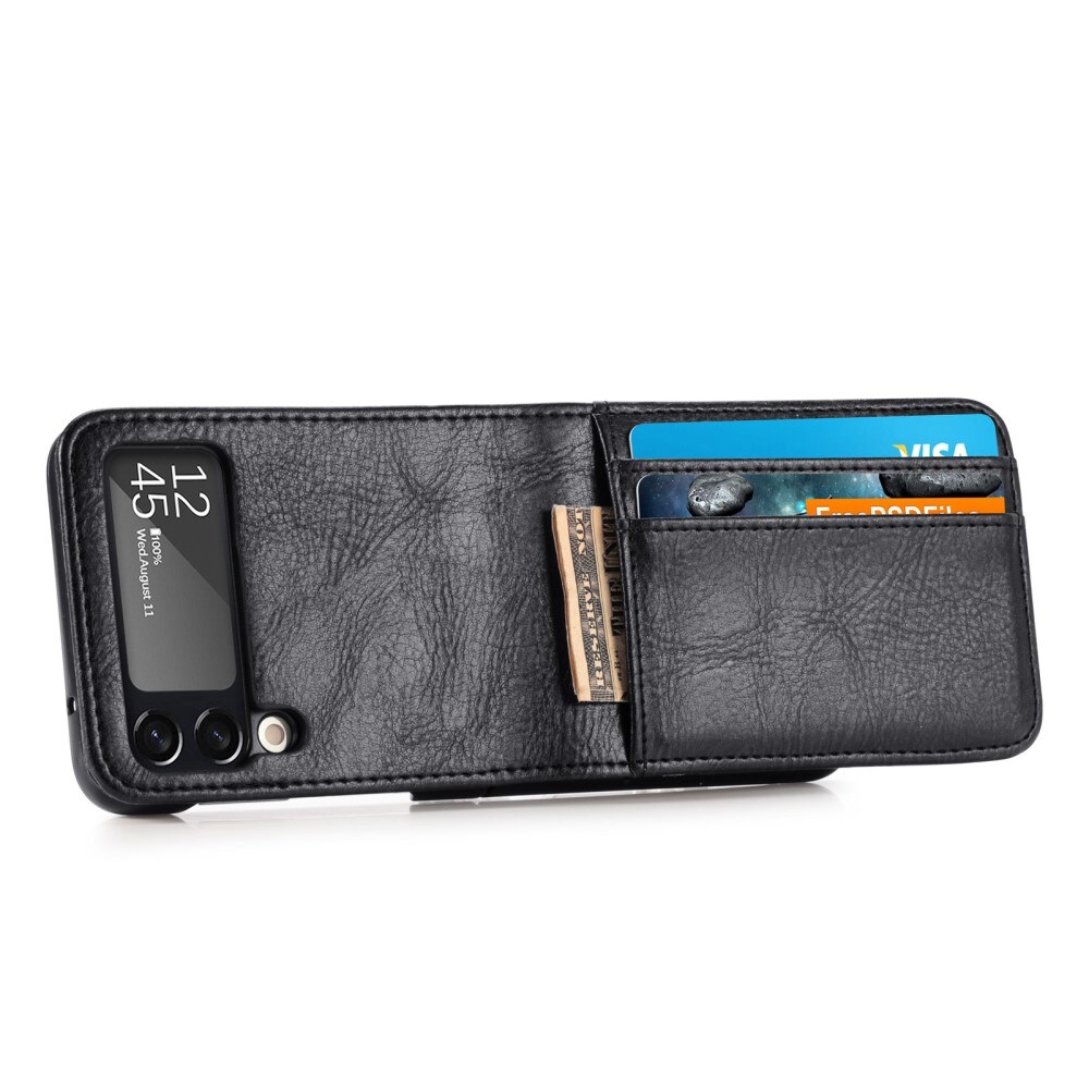 Samsung Galaxy Z Flip 3 Enkelt mobiletui, Sort