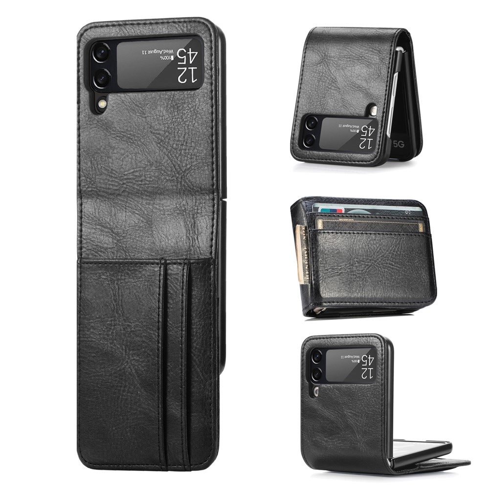 Samsung Galaxy Z Flip 3 Enkelt mobiletui, Sort