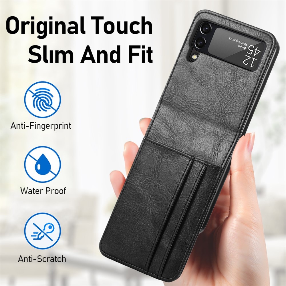 Samsung Galaxy Z Flip 3 Enkelt mobiletui, Sort