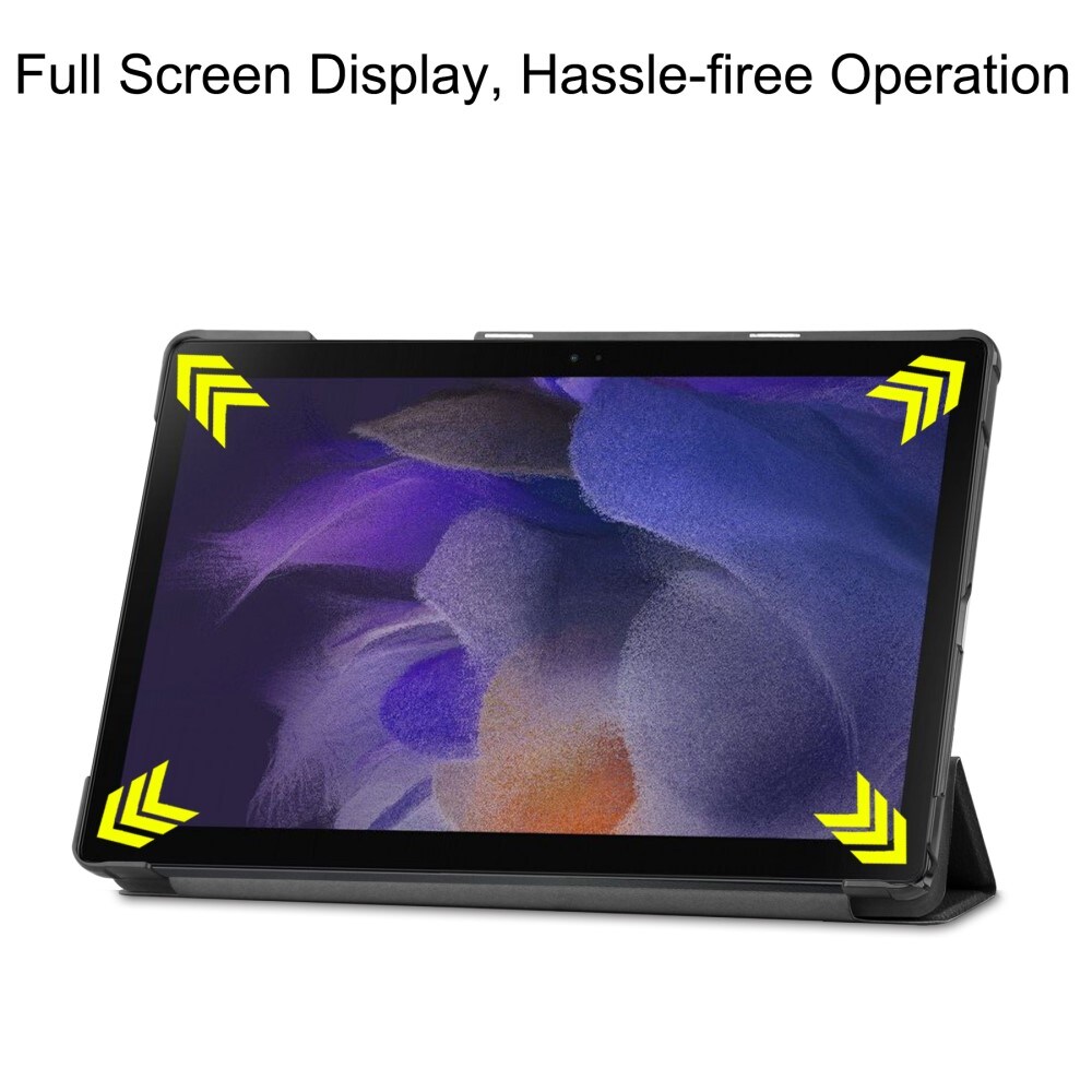 Samsung Galaxy Tab A8 Tri-Fold etui, Sort