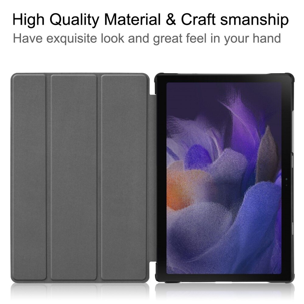 Samsung Galaxy Tab A8 Tri-Fold etui, Sort