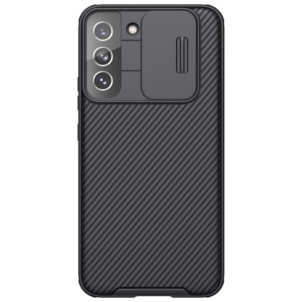 Samsung Galaxy S22 Cover med kamerabeskyttelse - CamShield, Sort