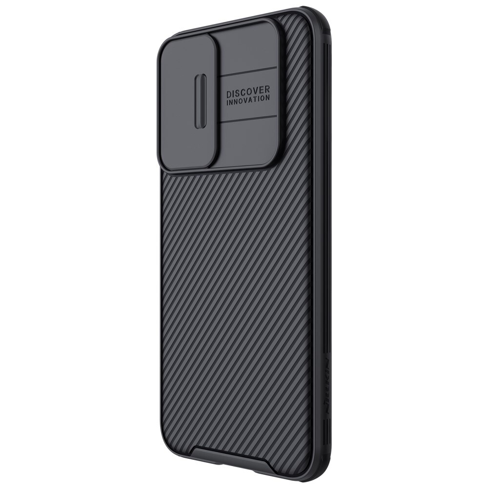 Samsung Galaxy S23 Cover med kamerabeskyttelse - CamShield, Sort