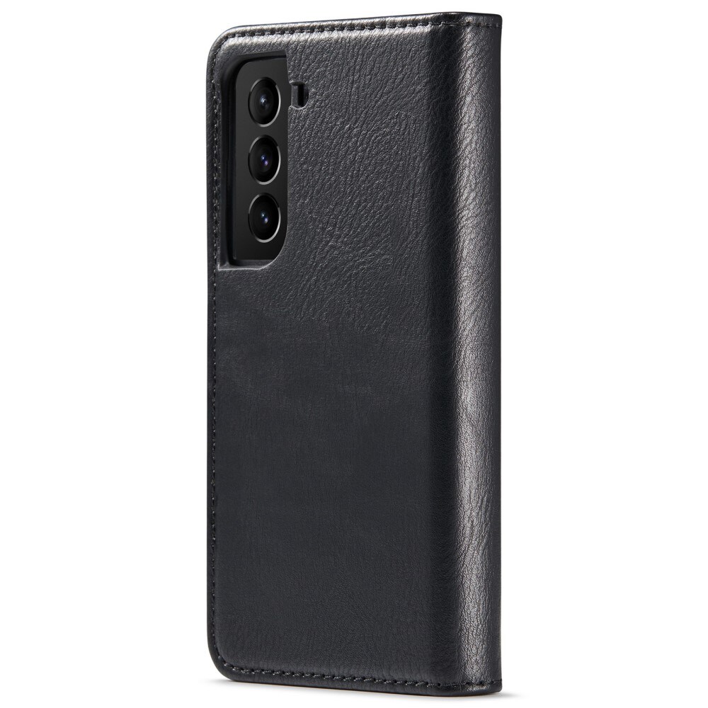 Samsung Galaxy S22 Plus Pungetui med aftageligt cover, Black