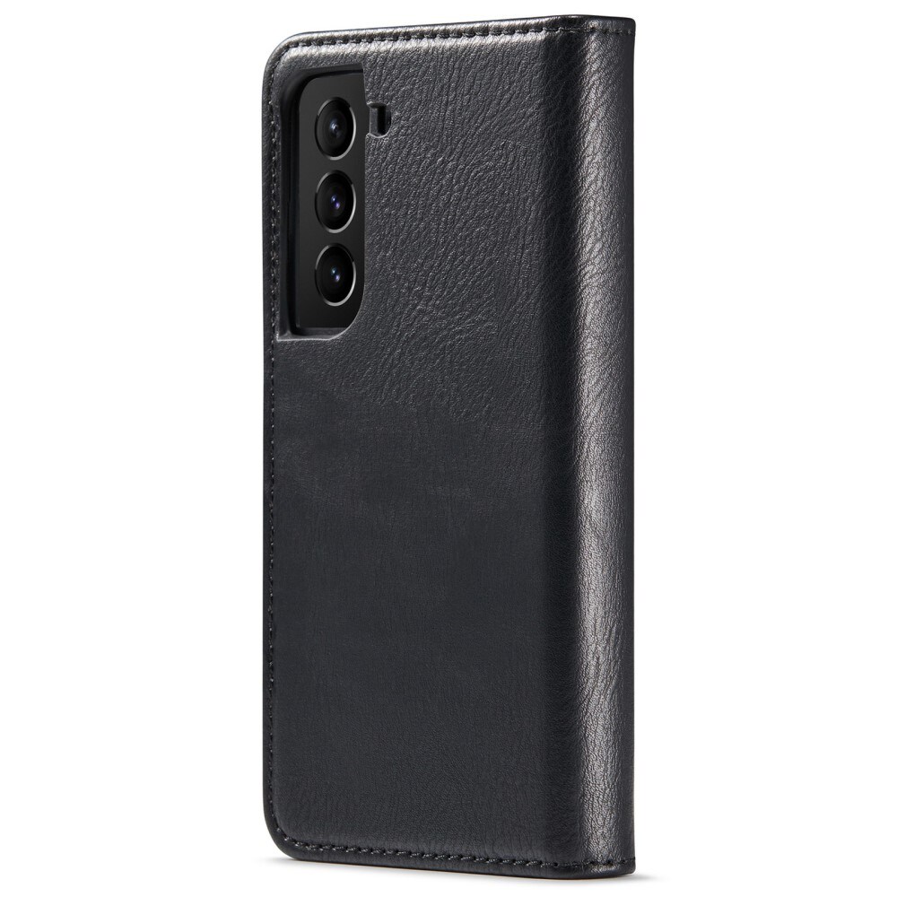 Samsung Galaxy S22 Pungetui med aftageligt cover, Black
