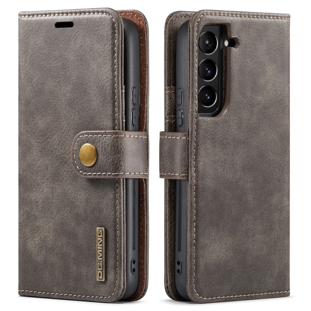 Samsung Galaxy S22 Pungetui med aftageligt cover, Brown