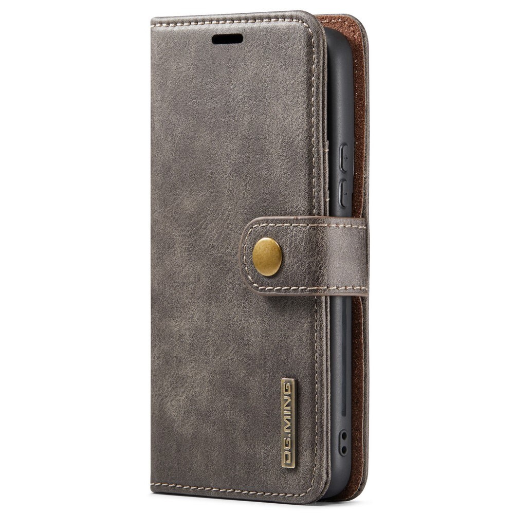 Samsung Galaxy S22 Pungetui med aftageligt cover, Brown