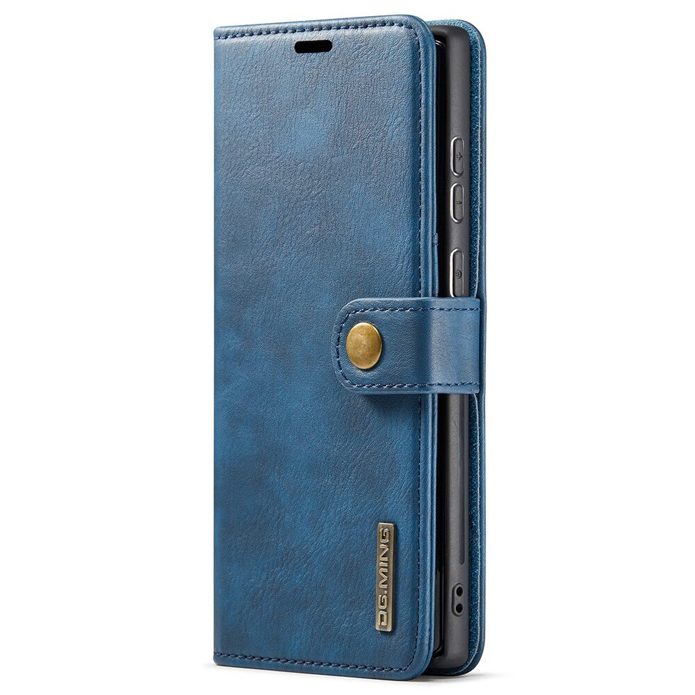 Samsung Galaxy S22 Ultra Pungetui med aftageligt cover, Blue