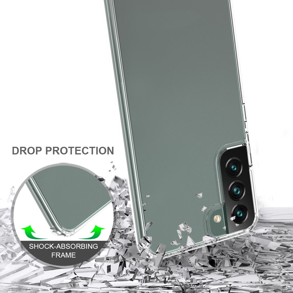 Samsung Galaxy S22 Plus Crystal Hybrid-cover, Gennemsigtig