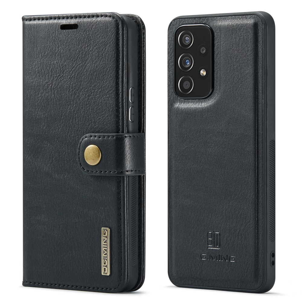 Samsung Galaxy A53 Pungetui med aftageligt cover, Black