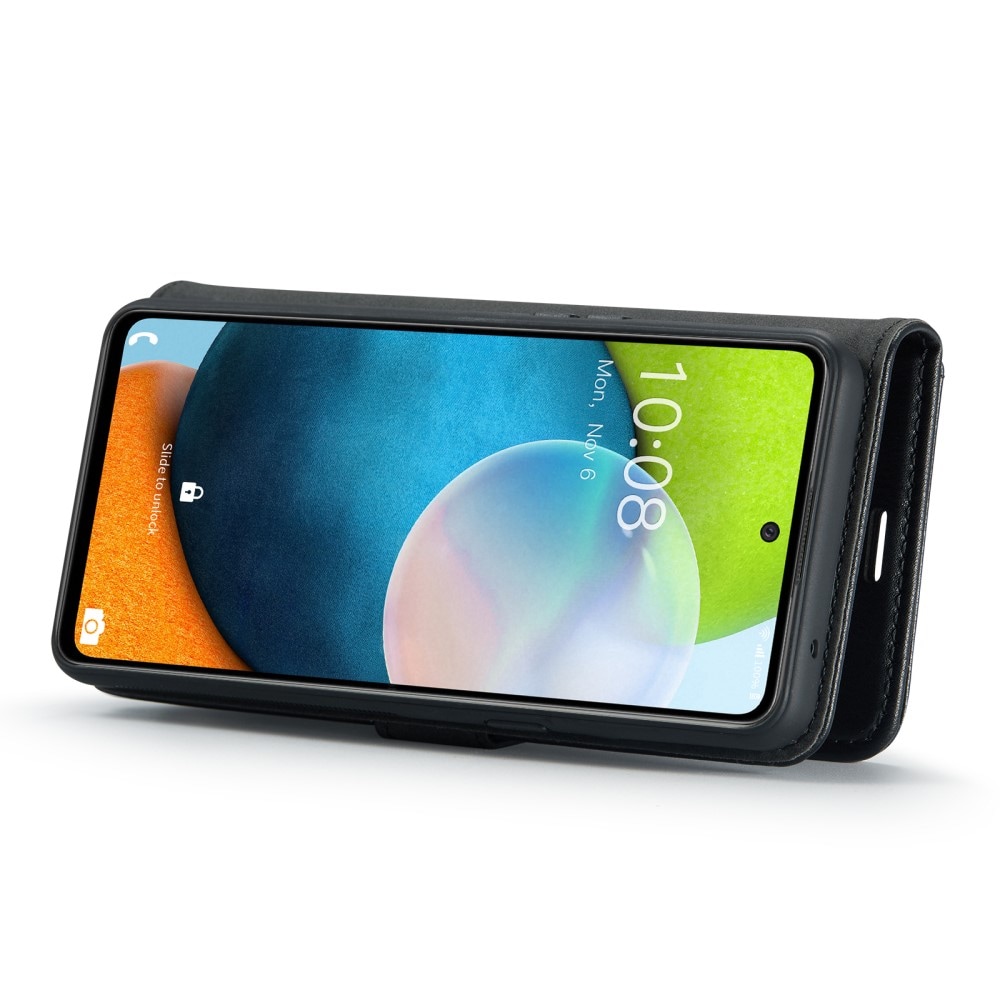 Samsung Galaxy A53 Pungetui med aftageligt cover, Black