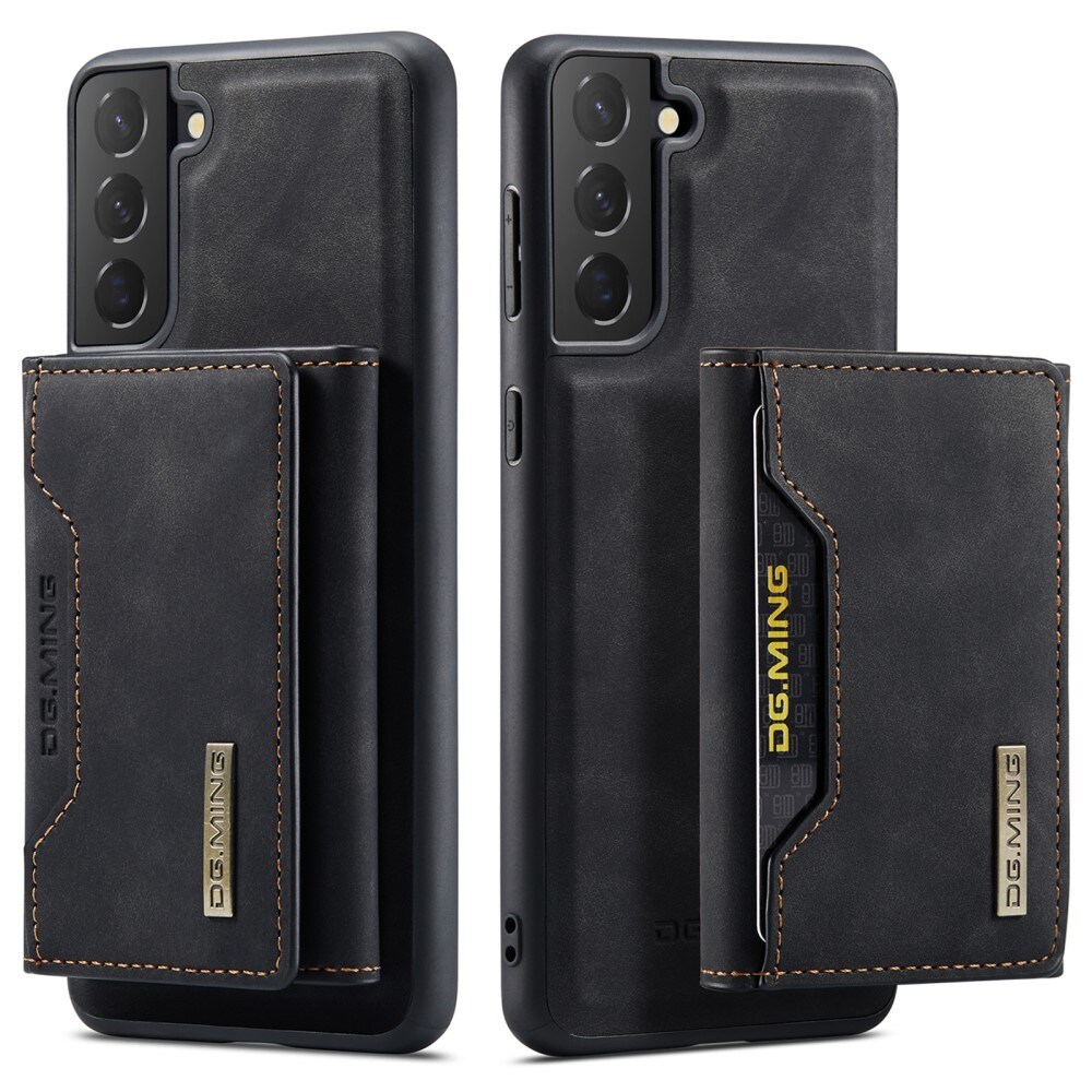 Samsung Galaxy S22 Plus Cover med aftagelig pung, Sort