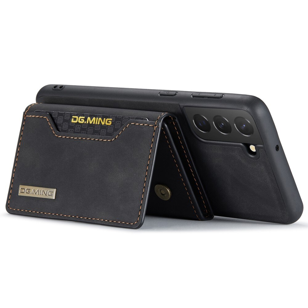 Samsung Galaxy S22 Plus Cover med aftagelig pung, Sort