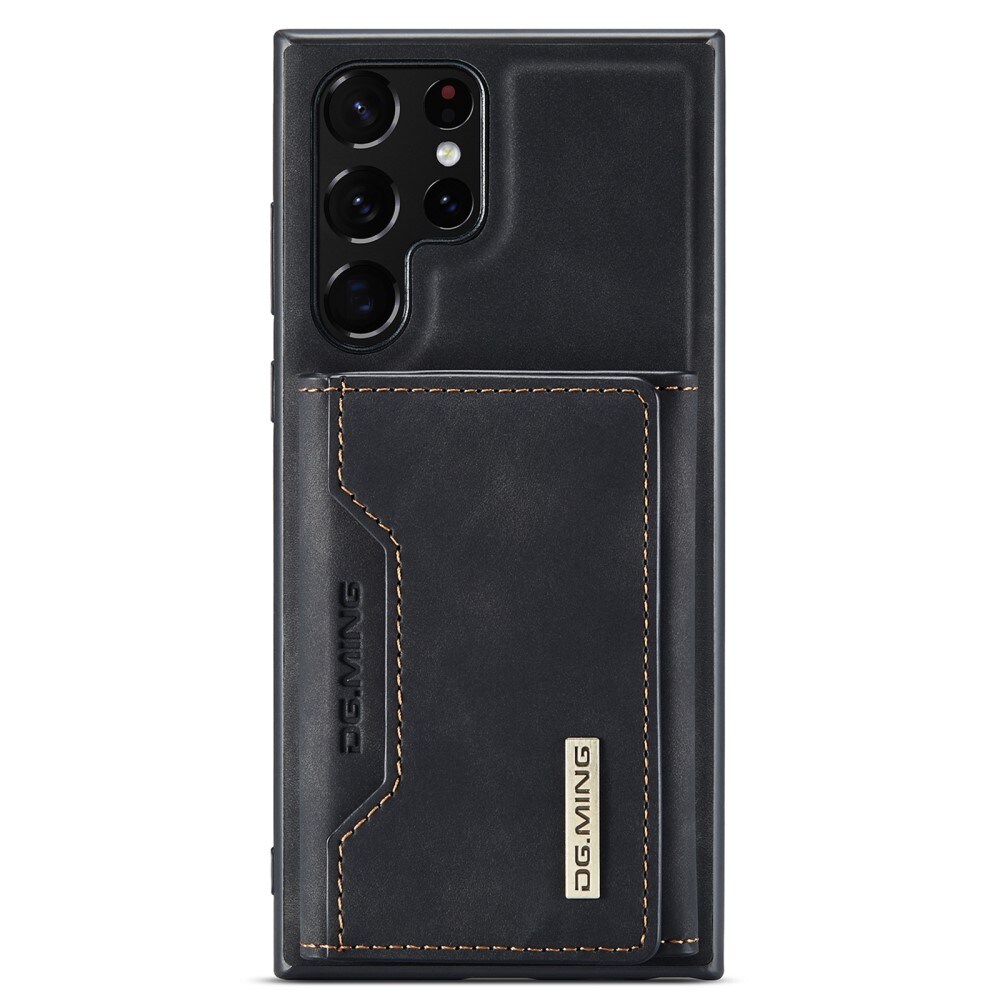 Samsung Galaxy S22 Ultra Cover med aftagelig pung, Sort