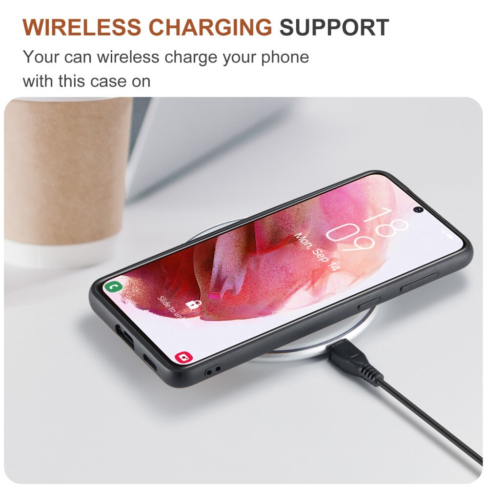Samsung Galaxy S22 Cover med aftagelig pung, Sort