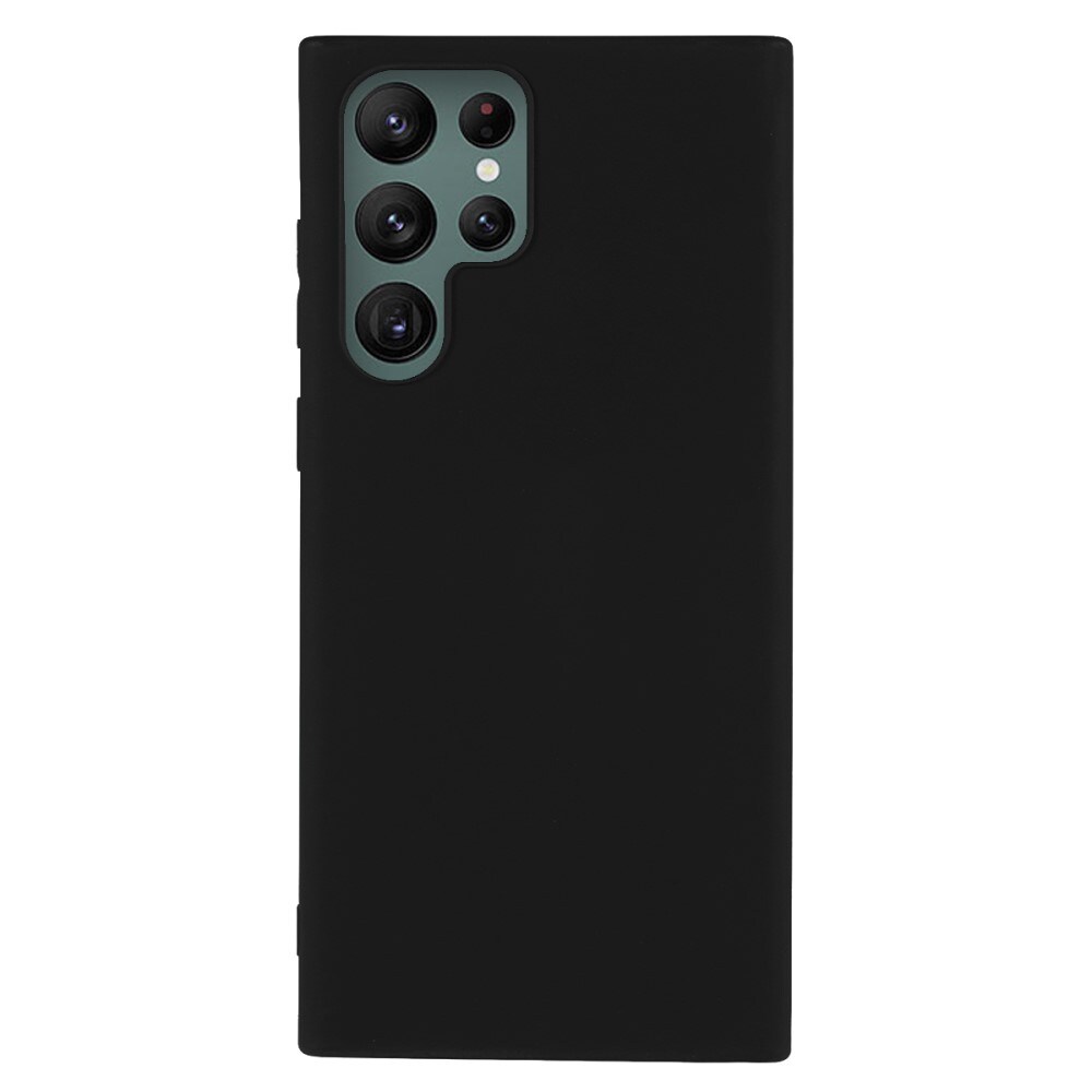 Samsung Galaxy S22 Ultra Mobilcover i TPU, Sort
