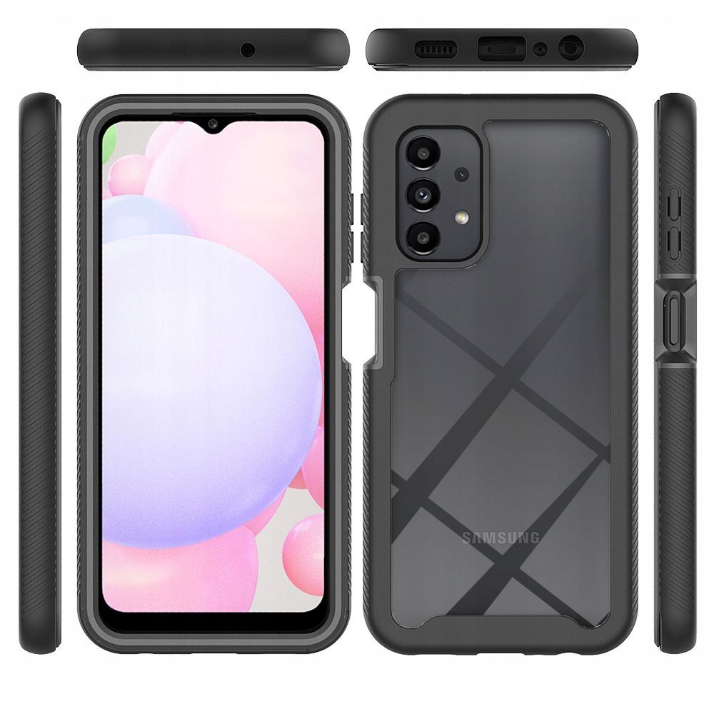 Samsung Galaxy A23 Mobilcover Full Protection, Sort