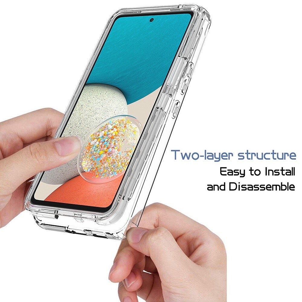 Samsung Galaxy A53 Mobilcover Full Protection, Gennemsigtig