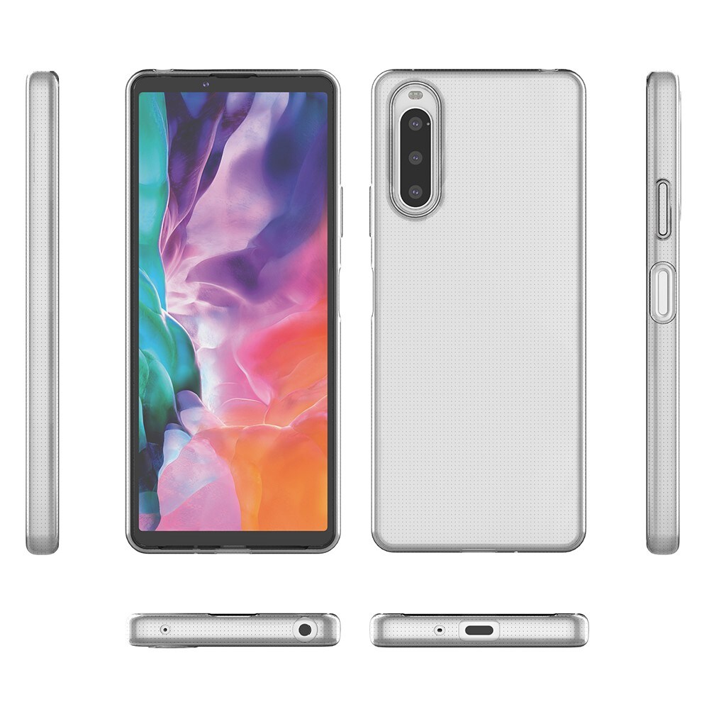 Sony Xperia 10 IV Tyndt TPU-cover, Gennemsigtig