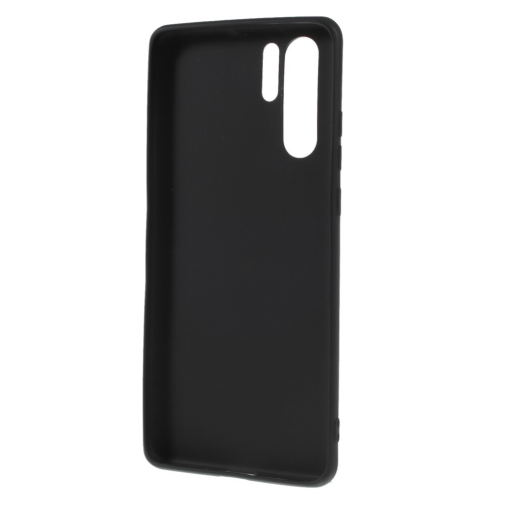 Huawei P30 Pro Tyndt TPU-cover, Sort