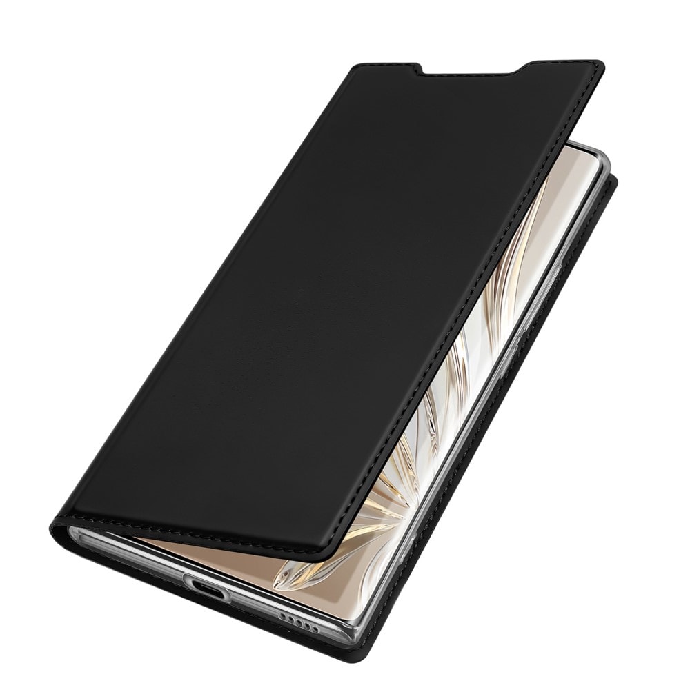  Honor 70 Slankt mobiletui, Sort