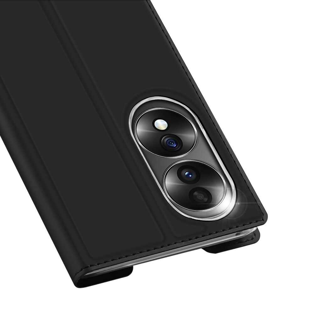  Honor 70 Slankt mobiletui, Sort