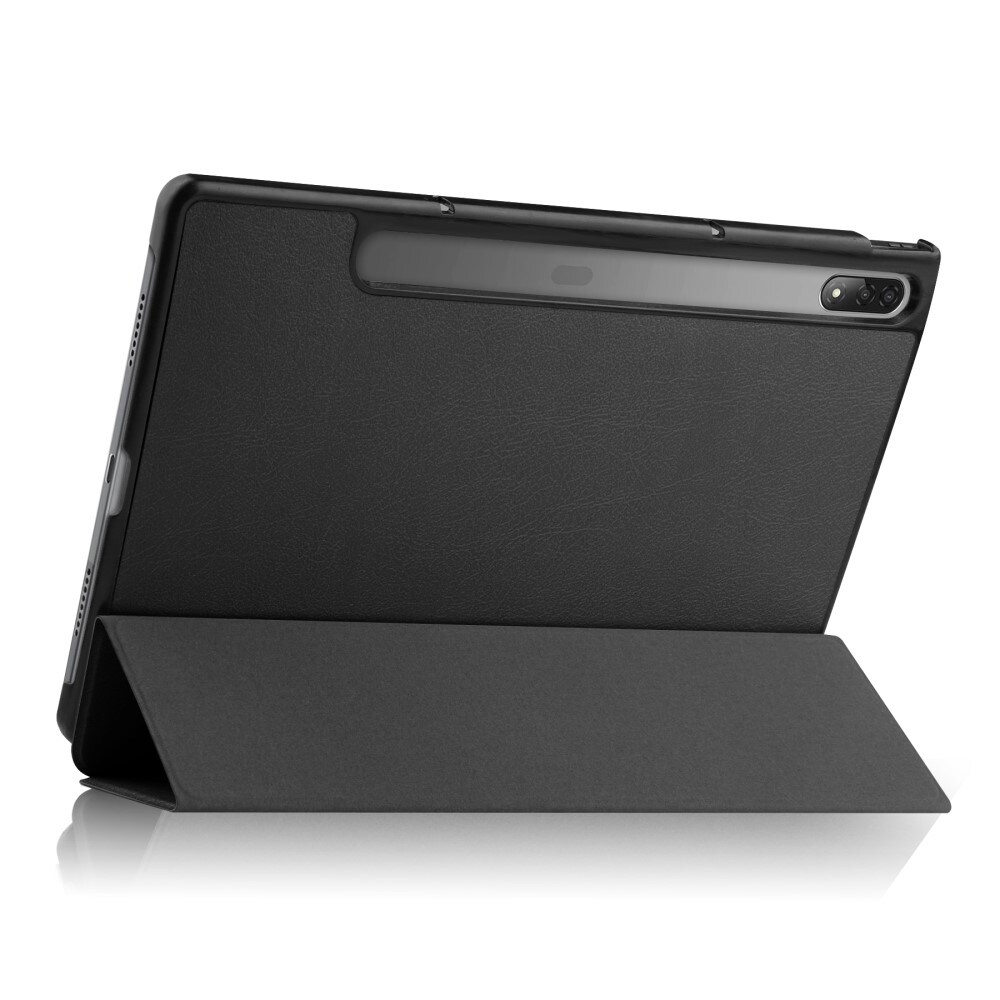  Lenovo Tab P12 Pro Tri-Fold etui, Sort