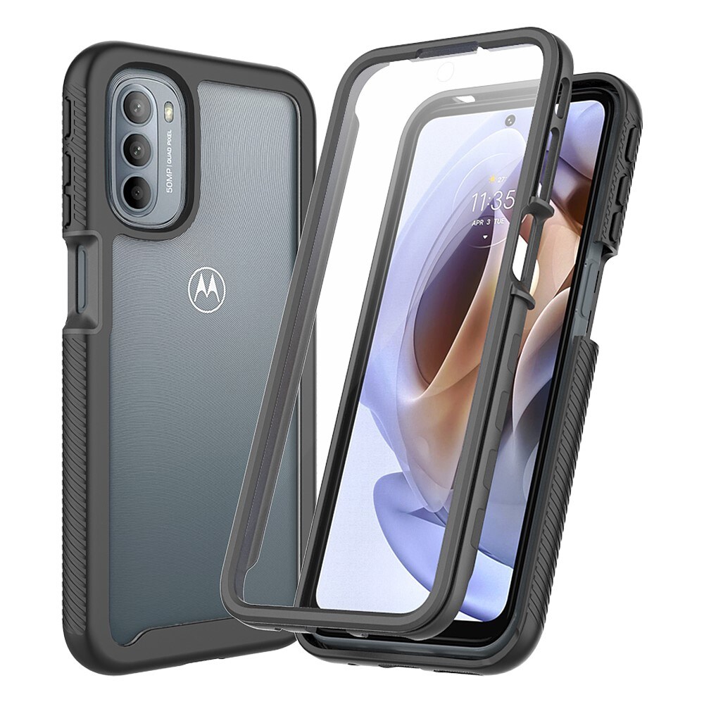 Motorola Moto G31/Moto G41 Mobilcover Full Protection, Sort