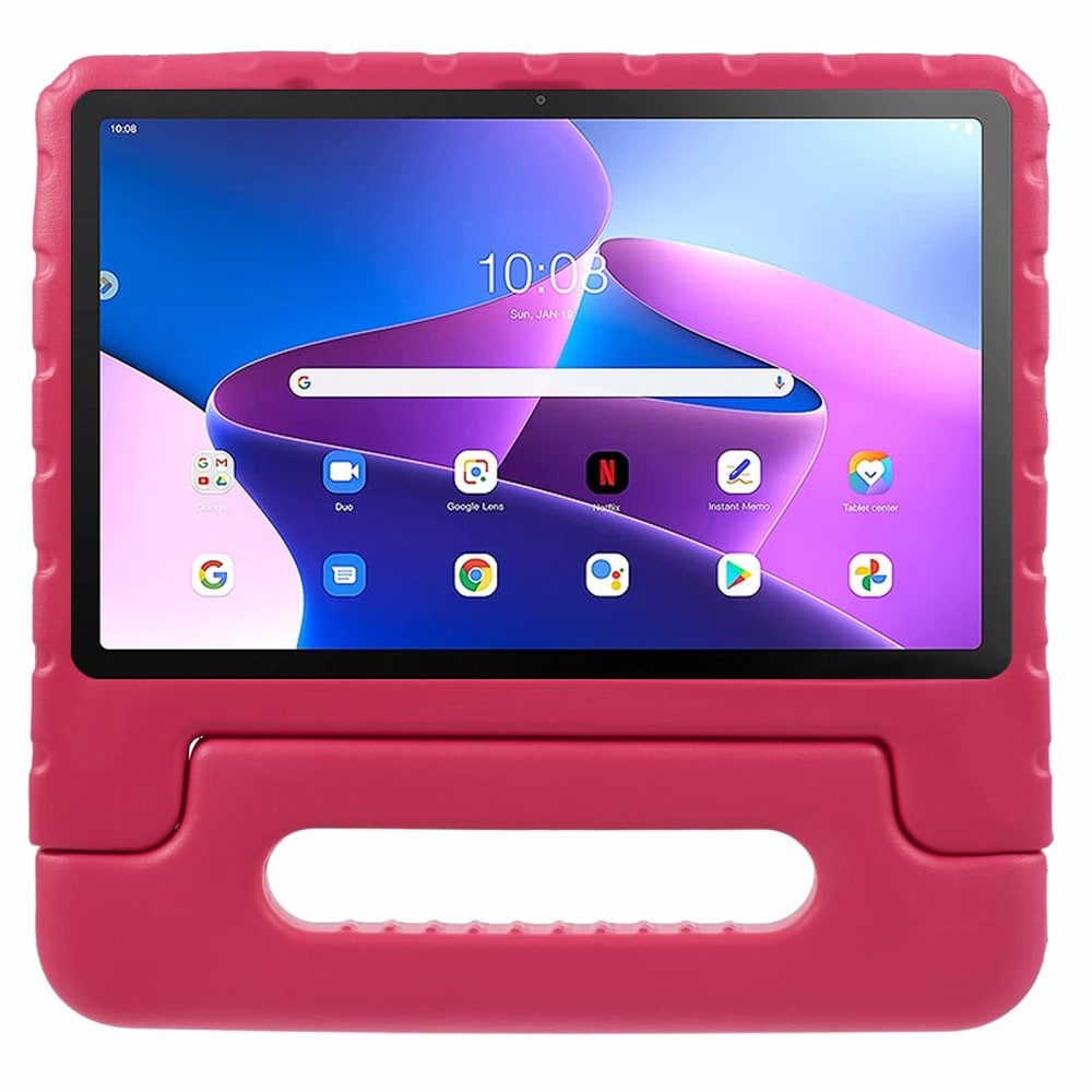  Lenovo Tab M10 Plus (3rd gen) Stødsikkert cover/etui - Perfekt til børn, Lyserød