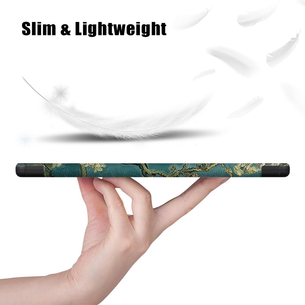 Lenovo Tab M10 (3rd Gen) Tri-Fold etui, Kirsebærblomster