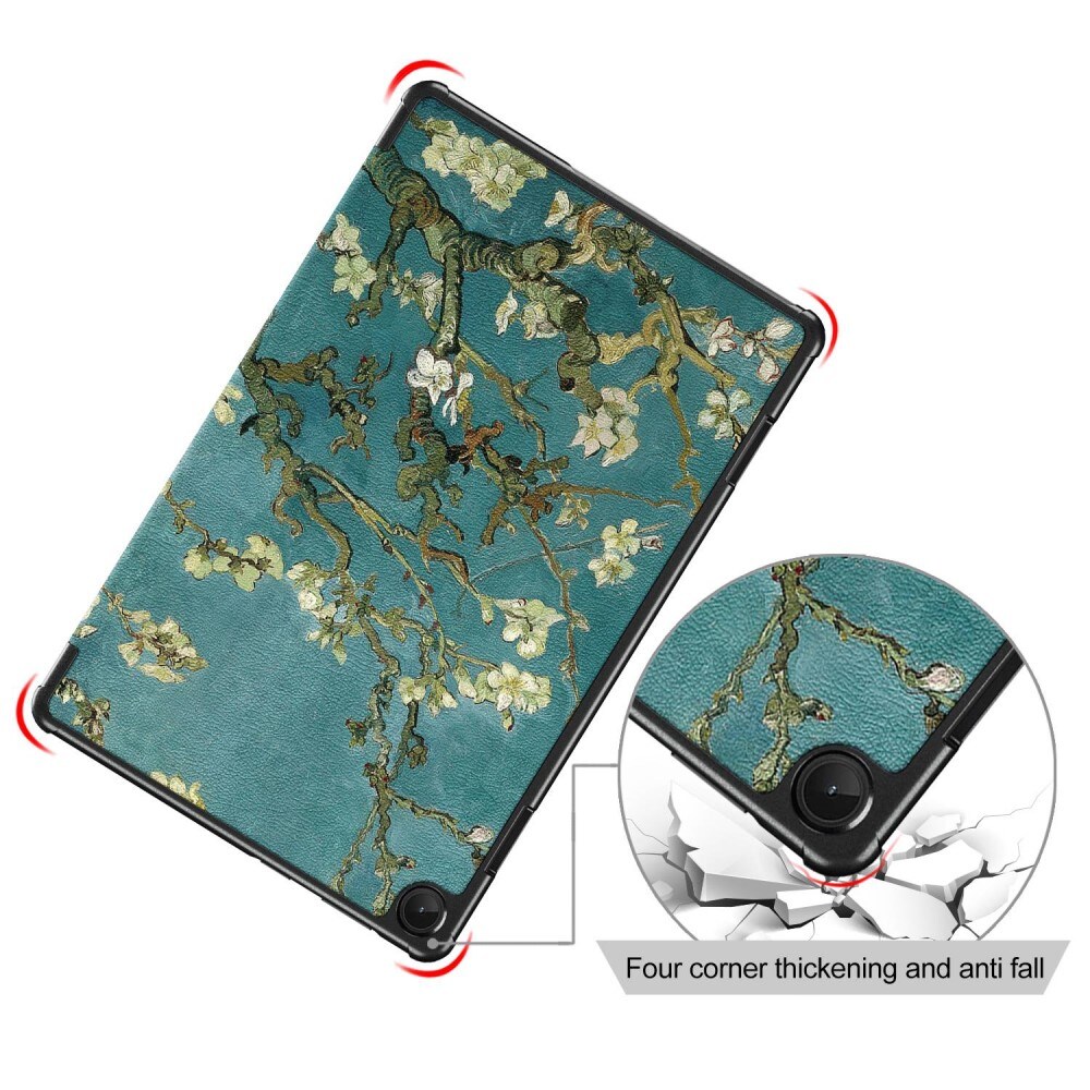 Lenovo Tab M10 (3rd Gen) Tri-Fold etui, Kirsebærblomster