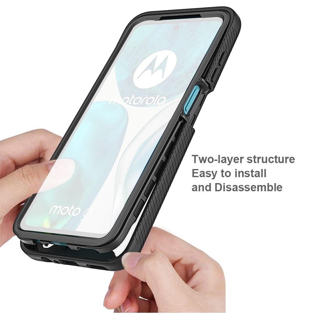 Motorola Moto G52 Mobilcover Full Protection, Sort