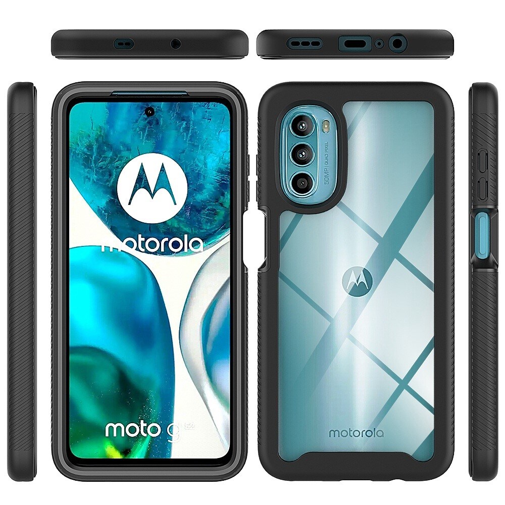 Motorola Moto G52 Mobilcover Full Protection, Sort
