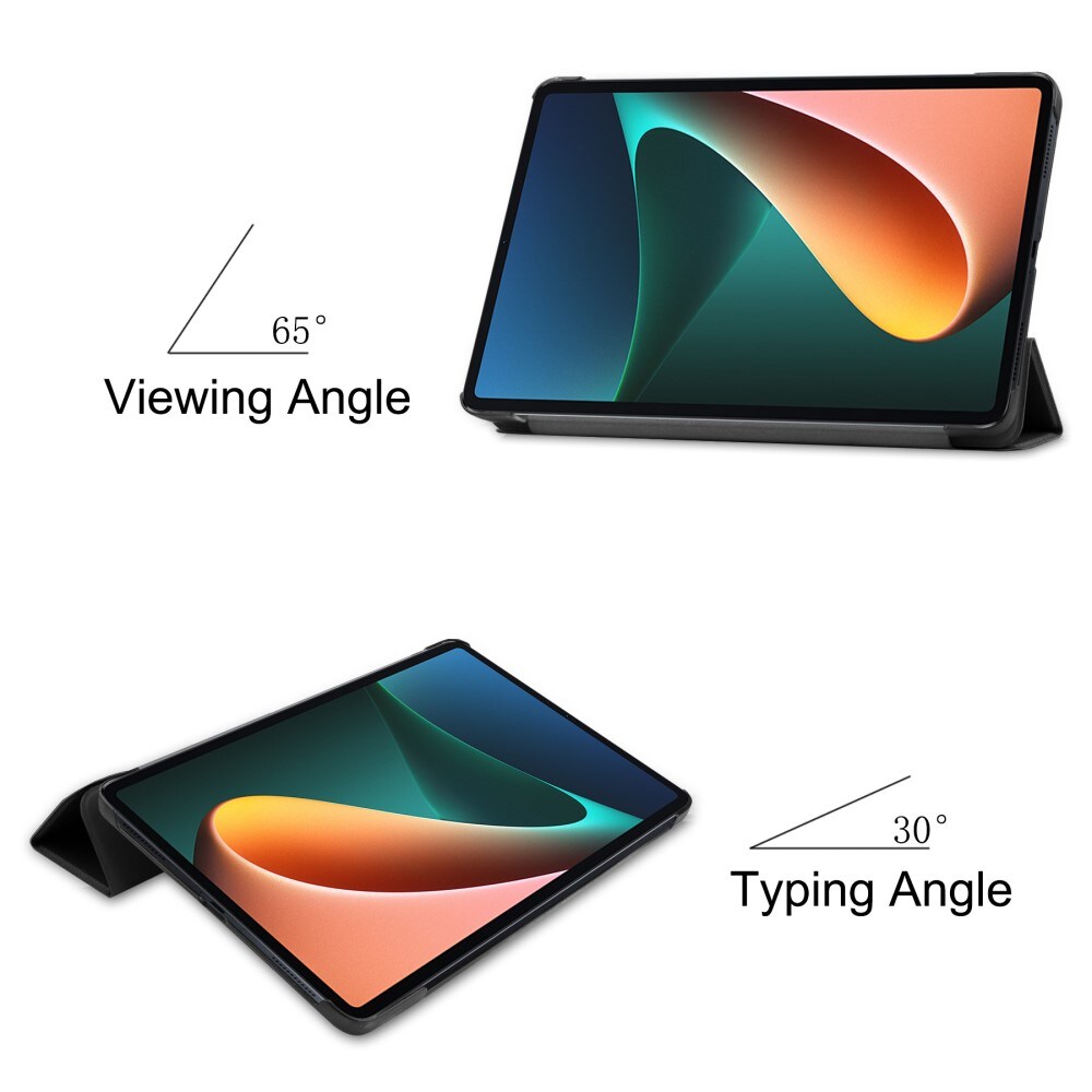 Xiaomi Pad 5 Tri-Fold etui, Sort