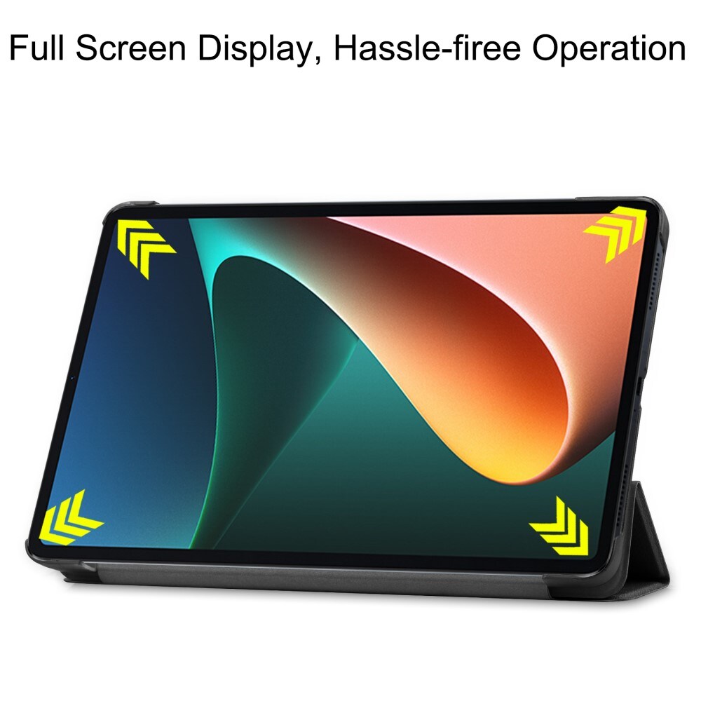 Xiaomi Pad 5 Tri-Fold etui, Sort