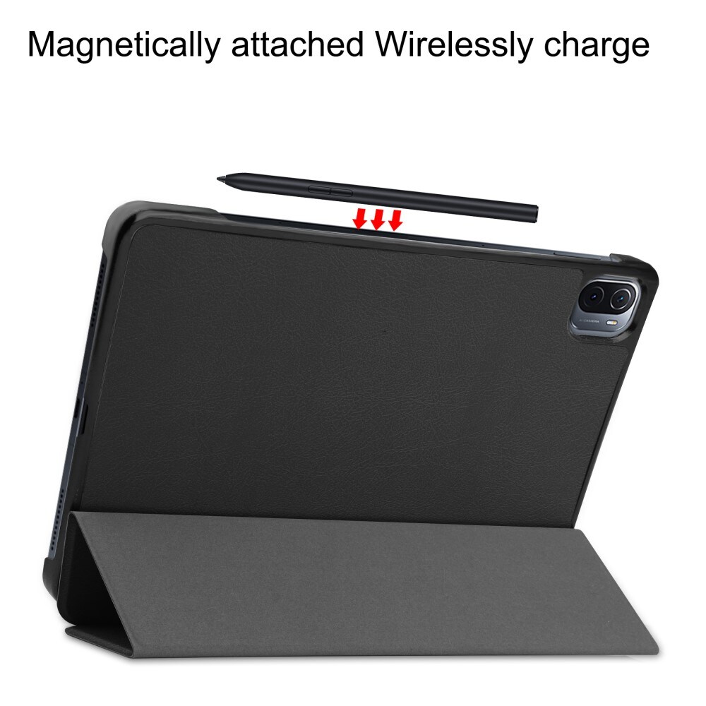Xiaomi Pad 5 Tri-Fold etui, Sort