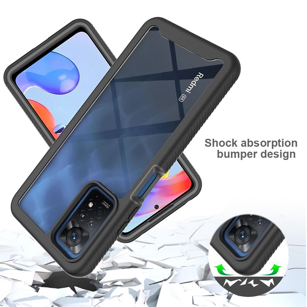 Xiaomi Redmi Note 11 Pro Mobilcover Full Protection, Sort